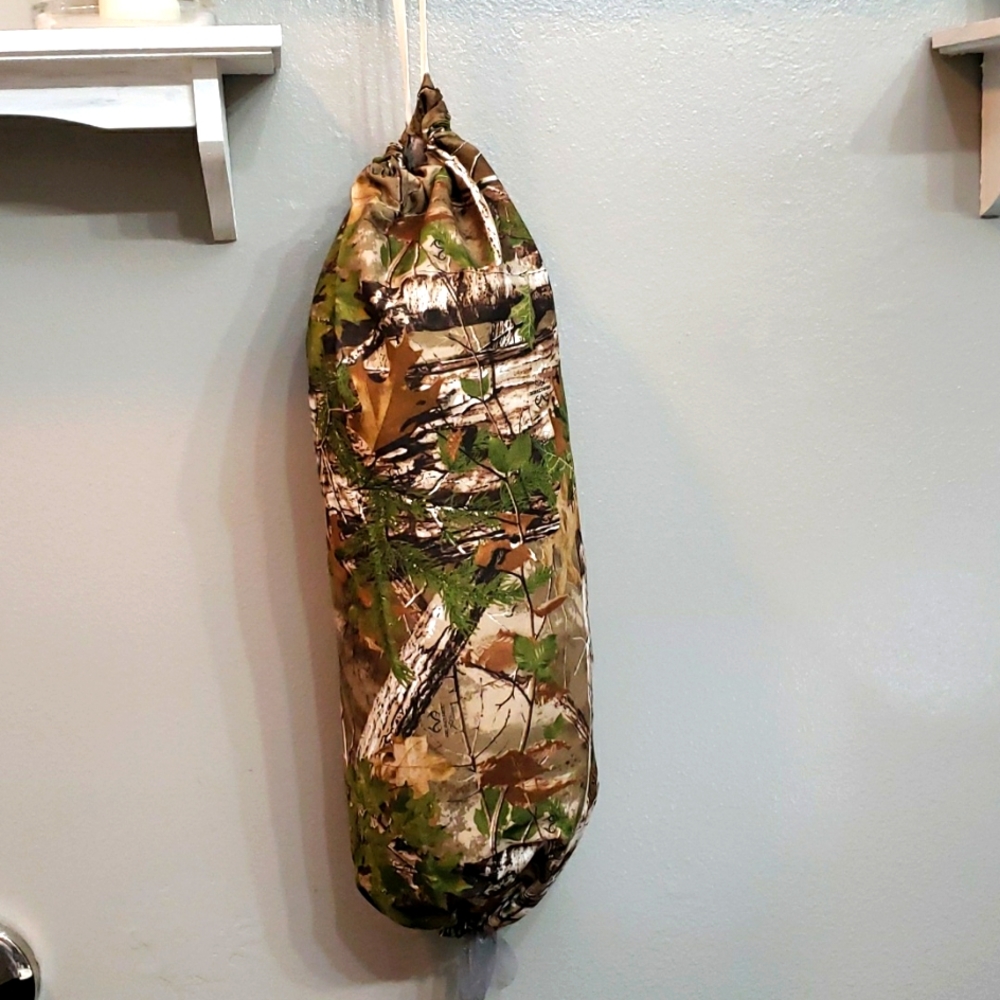 RealTree Camouflage Grocery Store Recycle Bag Holder Dispenser